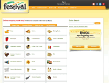 Tablet Screenshot of festfoods.gsngrocers.com